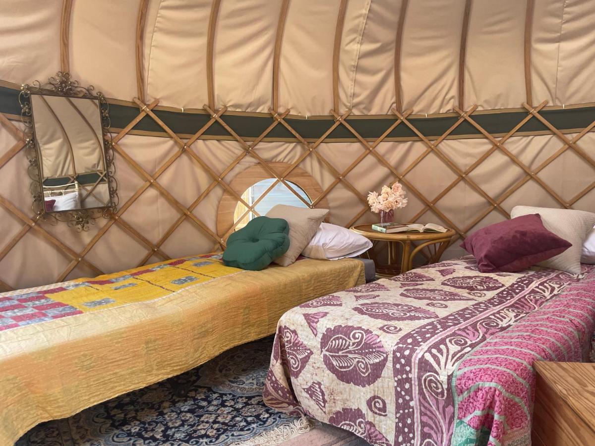 Tente de luxe Puckaster Cove Garden Yurt